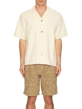 OAS Ecru Bodega Canvas Shirt Mens Size XL NWT